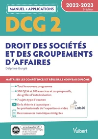 Droit des sociétés et des groupements d'affaires DCG 2