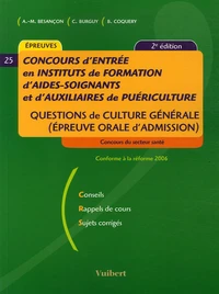 Concours d'entrée en instituts d'AS/AP