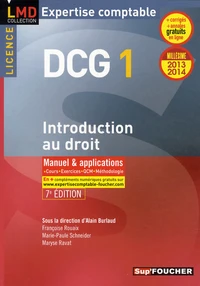 DCG 1 Introduction au droit 2013/2014