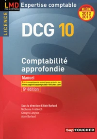 DCG 10 Comptabilité approfondie 2012-2013