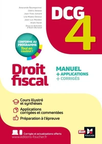 DCG 4 - Droit fiscal - Manuel et applications - 2025-2026