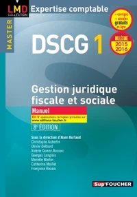 DSCG 1 Gestion juridique fiscale et sociale