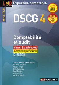 DSCG 4 Comptabilité et audit 2013/2014
