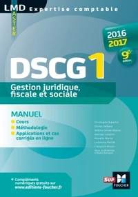 Gestion juridique, fiscale et sociale DSCG 1
