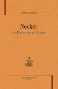 Necker et l'opinion publique