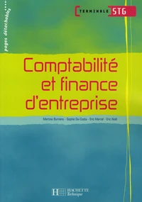 Comptabilité et finance d'entreprise Tle STG