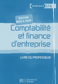 Comptabilité et finance d'entreprise Tle STG