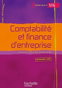 Comptabilité et finance d'entreprise Tle STG