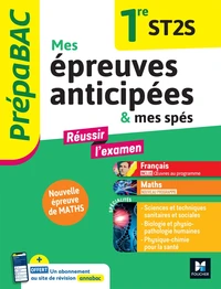 Mes épreuves anticipées & mes spés 1re ST2S