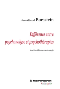 Différence entre psychanalyse et psychothérapies