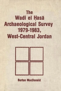 Wadi el Hasa Archaeological Survey 1979-1931, West-Central Jordan