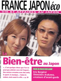 France Japon éco N° 86 Printemps 2001 : Le bien-être au Japon
