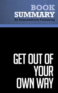 Get Out of Your Own Way