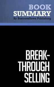 Summary: Breakthrough Selling
