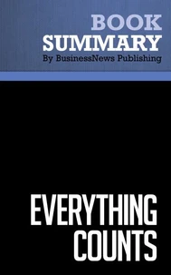 Summary: Everything Counts