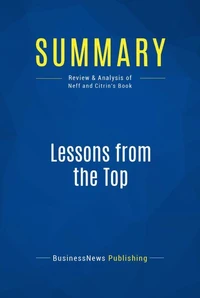 Summary: Lessons from the Top