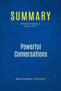 Summary : Powerful Conversations