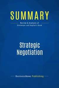 Summary: Strategic Negotiation