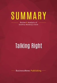 Summary: Talking Right