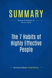 Summary: The 7 Habits of Highly Effective People