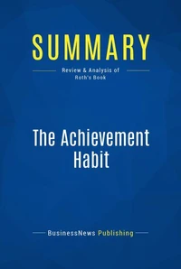 Summary: The Achievement Habit