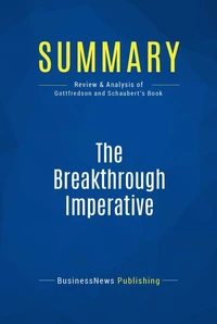 Summary: The Breakthrough Imperative