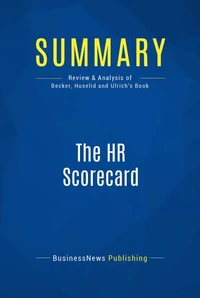 Summary: The HR Scorecard