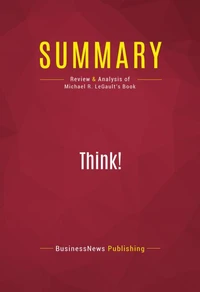 Summary: Think!