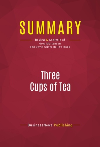 Analysis Of Three Cups Of Tea