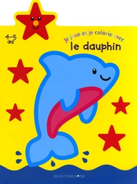 Je joue et je colorie avec le dauphin