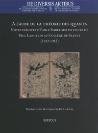 A l'aube de la théorie des quanta