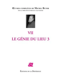 Le génie du lieu