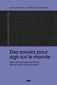 Des savoirs pour agir sur le monde