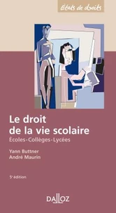 Le droit de la vie scolaire