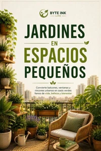 JARDINERÍA EN ESPACIOS EN ESPACIOS PEQUEÑOS: “Convierte cualquier rincón en un oasis verde lleno de vida, belleza y bienestar”