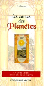 C Grande - Les cartes des planètes. - Livre-guide et jeu de 40 cartes.