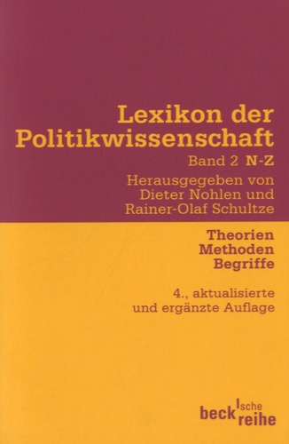 C-H Beck - Lexikon der Politikwissenschaft - Band 2 N-Z.