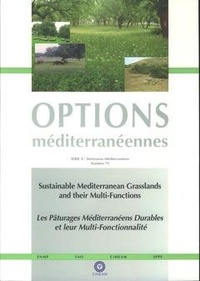 C. Porqueddu et De sousa m.m Tavares - Sustainable Mediterranean Grasslands and their Multi-Functions... (Options méditerranéennes série A N° 79 2008) Bilingue.