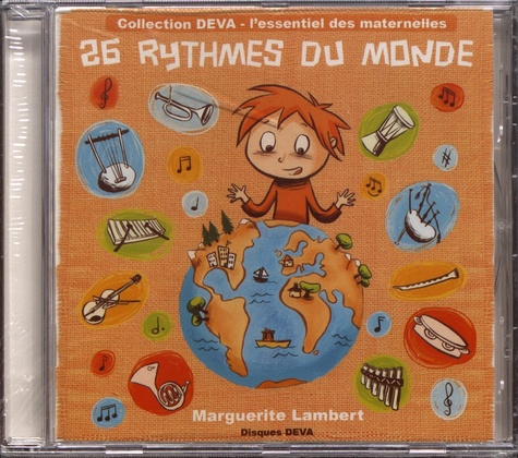 Marguerite Lambert - 26 rythmes du monde. 1 CD audio
