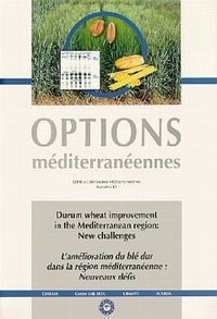 C. Royo et M.m. Nachit - Durum wheat improvement in the mediterranean region: new challenges.L'amélioration du blé dur dans la région... (options méditerranéennes Série A N°40).