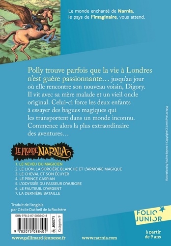 Le Monde de Narnia Tome 1 Le neveu du magicien