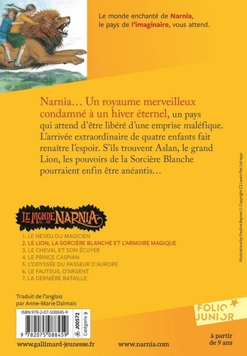 Le Monde de Narnia Tome 2 Le Lion, la Sorcière blanche et l'Armoire magique