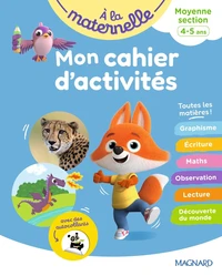 Mon cahier d'activités A la maternelle