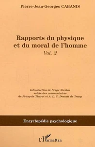 Rapports du physique et du moral de l'homme.