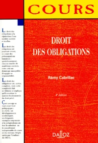 Droit des obligations