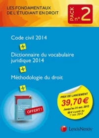 Les fondamentaux de l'étudiant en droit pack n° 2