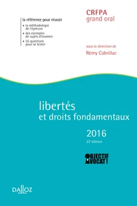 Libertés et droits fondamentaux