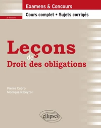Leçons de droit des obligations