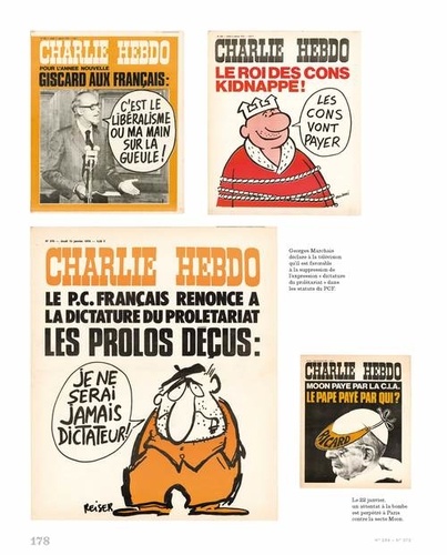 Charlie Hebdo. Les Unes 1969-1981