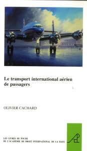 Le transport international aérien des passagers